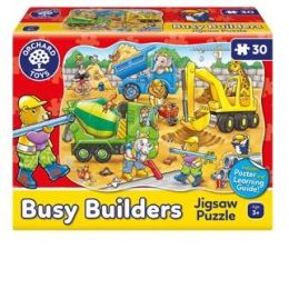 Orchard Toys 30pc Busy Builders Puzzle (d)