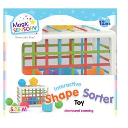 Magic Sensory Shape Sorting Bin