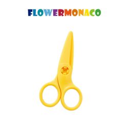 Flowermonaco Kid's Safety Scissor Yellow