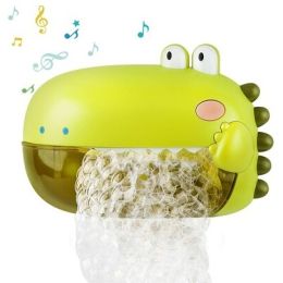 Bath Bubble Making Dinosaur Green