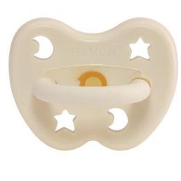 Hevea Pacifier Round Milky White Size 3-36mt (d)