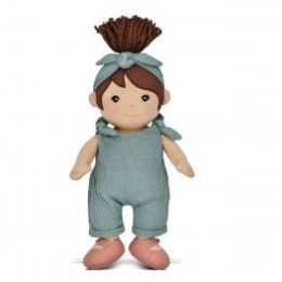 Apple Park Organic Doll Paloma In Teal
