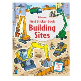 Usborne First Sticker Book Building Site