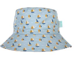 Acorn Sail The Bay Wide Brim Bucket Hat Medium