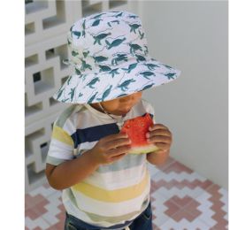 Acorn Turtles Wide Brim Bucket Hat XLarge 56cm