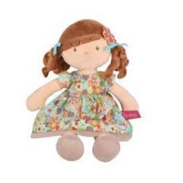 Bonikka Doll Summer Flower Kid With Brunette Hair