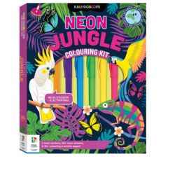 Kaleidoscope Colouring Kit Neon Jungle