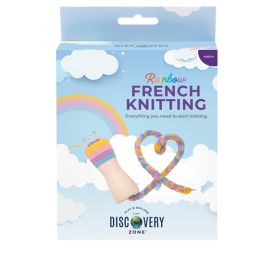 Rainbow French Knitting