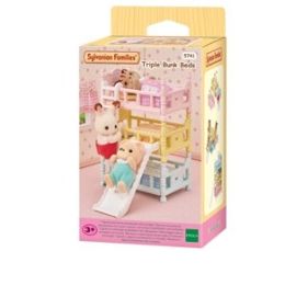 Sylvanian Triple Bunk Beds