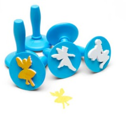 Paint/Dough Stampers Fairies Set 6
