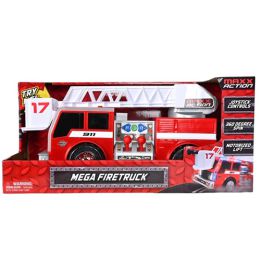 Maax Action 18" Motorised Lights & Sounds Big Rig Fire Truck