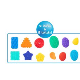 Sensory Sprouts Textured Calming Shapes & Stones Set