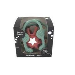 Jellystone Sensory Fidget Ball Sage/Dusty Pink