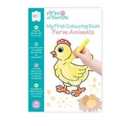 First Creations My First Colouring Farm Animals
