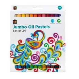 Jumbo Oil Pastels 24pc (d)