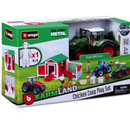 Bburago 10cm Chicken Coop with Tractor