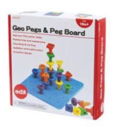 Geo Pegs & Peg Board