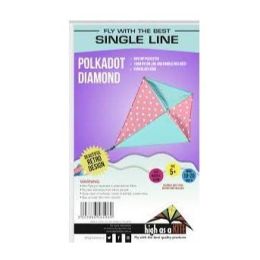 Polka Dot Diamond Kite