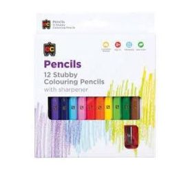 Stubby Colouring Pencils (12)