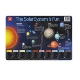 Placemat The Solar System Is Fun