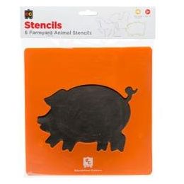 Stencils Farmyard Set of 6 (d)