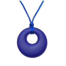 Necklace Sensory Chew – Circle Blue