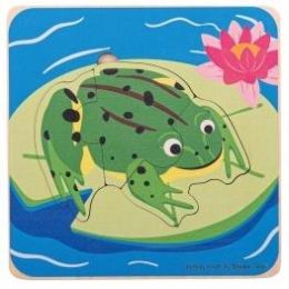 Bigjigs Lifecycle Layer Frog Puzzle