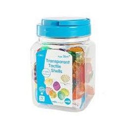 Transparent Tactile Shells 72pc