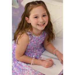 Great Pretenders Purple Party Sequins Dress Size 5-6