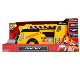 Maxx Action Motorised Lights & Sounds 3-N-1 Crane Truck