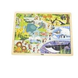 Viga Jigsaw Puzzle 48pc Zoo