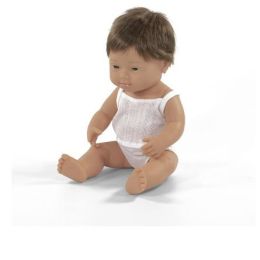 Miniland 38cm Downs Caucasian Boy Dressed Boxed