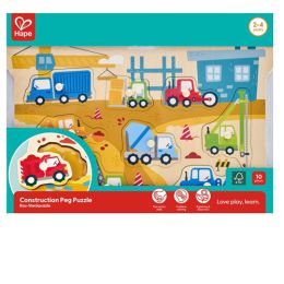 Hape Construction Peg Puzzle
