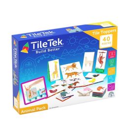 TileTek - 40 Piece Tile Topper - Animal Pack
