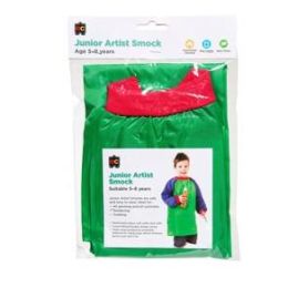 Junior Art Smock Green & Blue 5-8yr