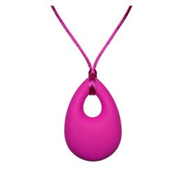 Necklace Sensory Chew - Teardrop Violet