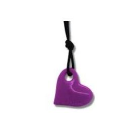 Jellystone Chewable Pendant Heart Purple Grape