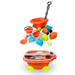 Beach Wagon and Toys Set