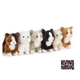 Living Nature Small Cat 16cm Asst (d)