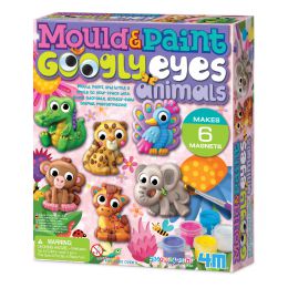 4M Mould & Paint Googly Eyes Animals