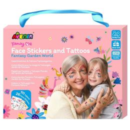 Avenir Face Stickers & Tattoos Fantasy Garden World