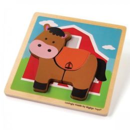 Big Jigs Chunky Lift Out Puzzle Horse