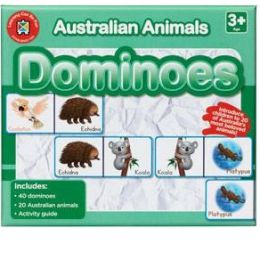 Learning Can Be Fun Australian Animals Dominoes