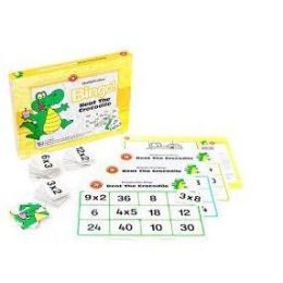 Beat The Crocodile Multiplication Bingo