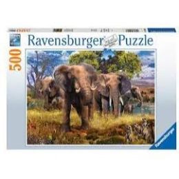 Ravensburger 500pc Elephant Family