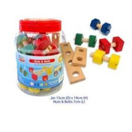 Fun Factory Nuts & Bolts In Jar 56 Pc