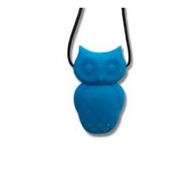 Jellystone Chewable Pendant Owl Blue Hawaian