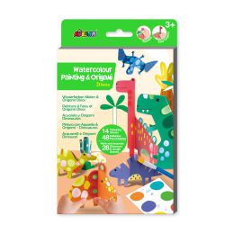 Avenir Watercolour Painting & Origami Dinos