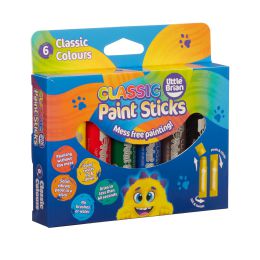 Little Brian Paint Sticks Classic 6pk