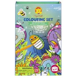 Tiger Tribe Colouring Set Backyard Bugs